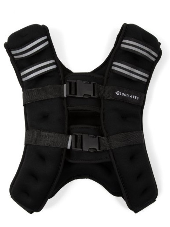 Blogilates 10 Pound Weighted Vest  Black